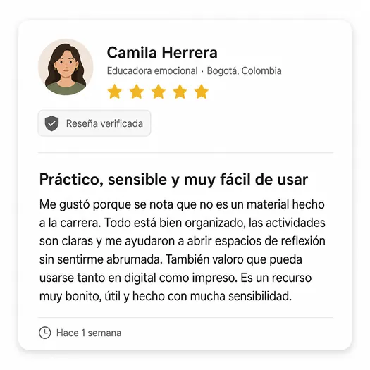 Reseña sobre los ejercicios visuales de Arteterapia Emocional